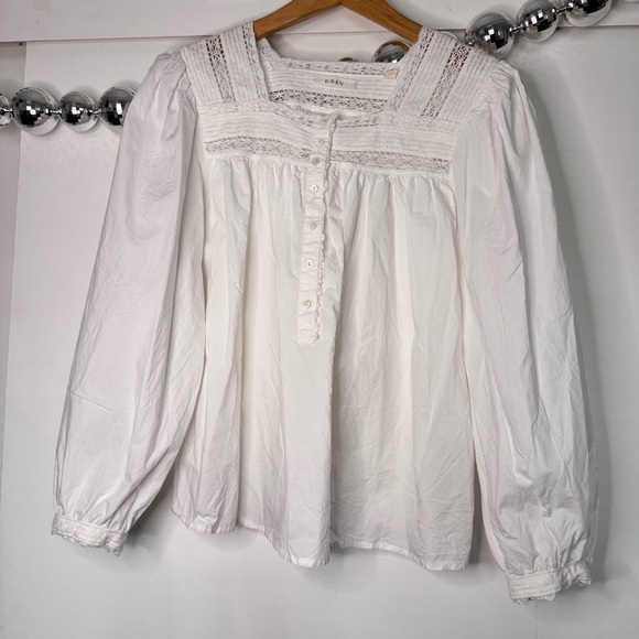 Doen Brienne Top Lace Salt Size Large - Picture 4 of 12